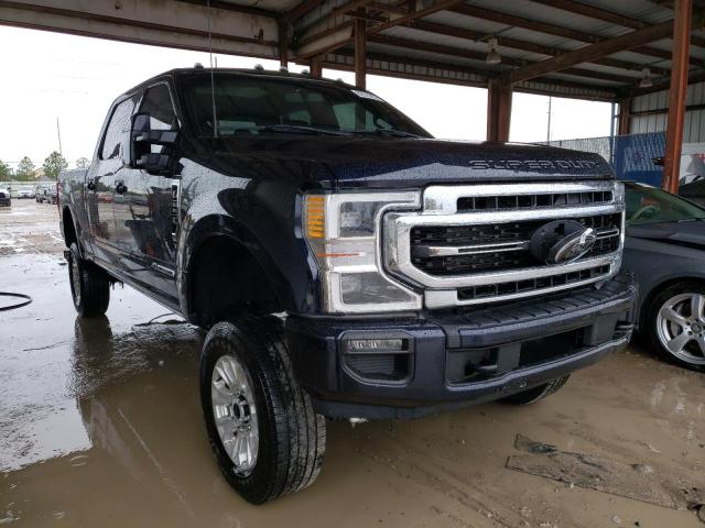 1FT7W2BT8NEC98677 - 2022 FORD F250 SUPER DUTY BLUE photo 4