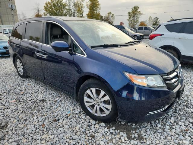 5FNRL5H63FB090176 - 2015 HONDA ODYSSEY EXL ლურჯი ფოტო 4