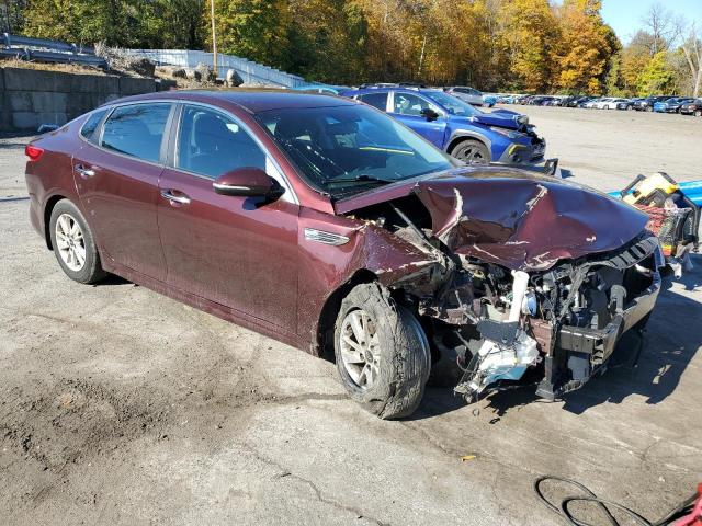 5XXGT4L39JG248895 - 2018 KIA OPTIMA LX Бордовый фото 4