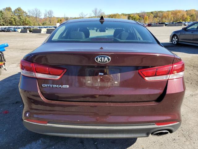 5XXGT4L39JG248895 - 2018 KIA OPTIMA LX Бордовый фото 6