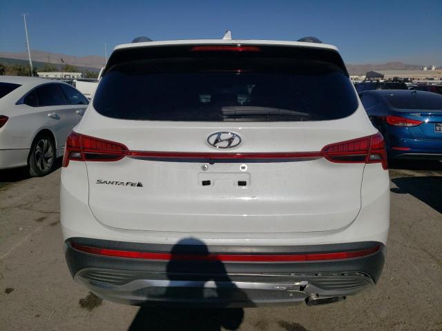 5NMS34AJ9MH320082 - 2021 HYUNDAI SANTA FE SEL WHITE photo 6