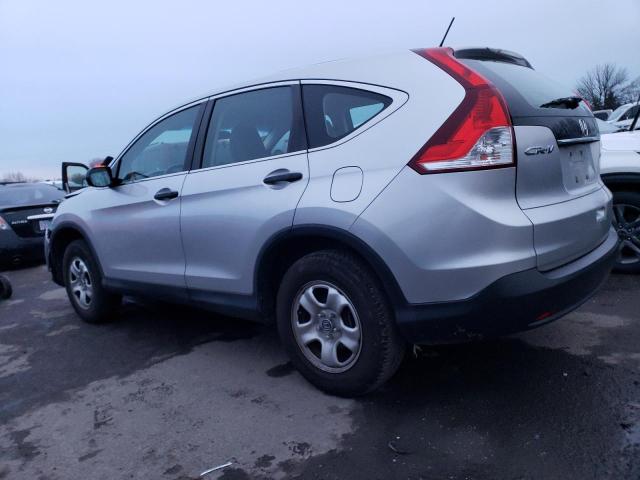 2HKRM4H36EH610173 - 2014 HONDA CR-V LX SILVER photo 2