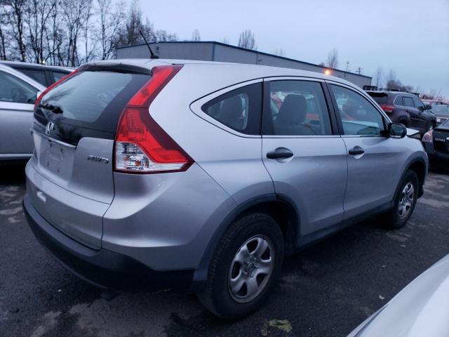 2HKRM4H36EH610173 - 2014 HONDA CR-V LX SILVER photo 3