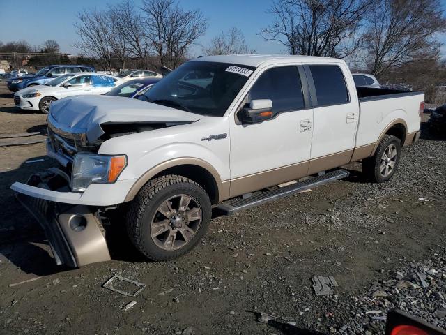 1FTFW1EF5CKD06776 - 2012 FORD F150 SUPERCREW WHITE photo 1