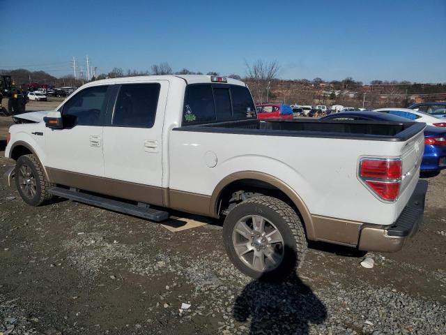 1FTFW1EF5CKD06776 - 2012 FORD F150 SUPERCREW WHITE photo 2