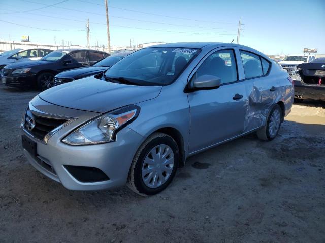 3N1CN7AP1HL861143 - 2017 NISSAN VERSA S SILVER photo 1