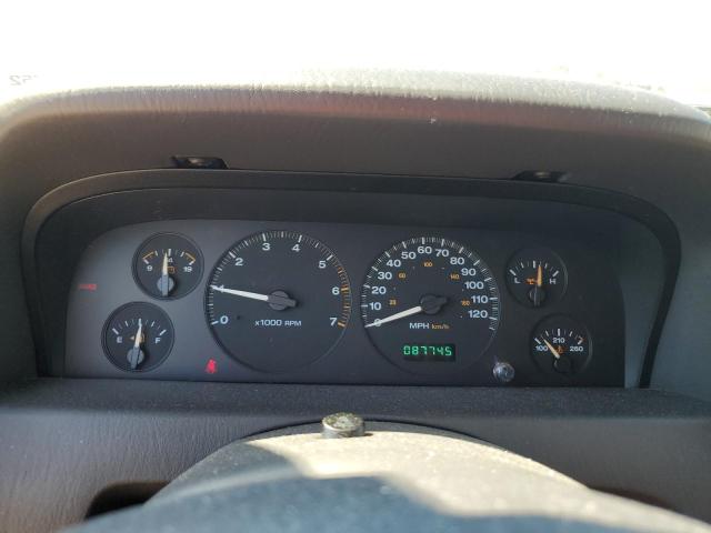 1J4GX48S94C436142 - 2004 JEEP GRAND CHER LAREDO SILVER photo 9