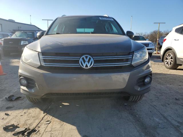 WVGAV7AX0FW593323 - 2015 VOLKSWAGEN TIGUAN S GRAY photo 5