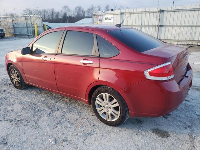 1FAHP3HN4AW186131 - 2010 FORD FOCUS SEL RED photo 2