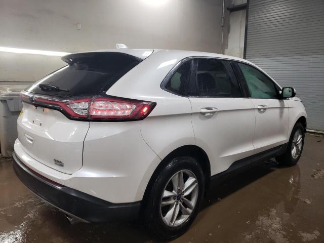 2FMPK4J94GBB55135 - 2016 FORD EDGE SEL WHITE photo 3