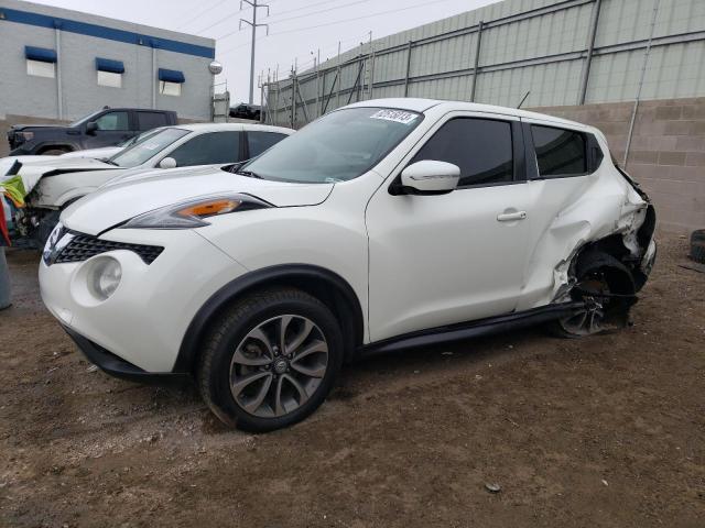 JN8AF5MV2HT750066 - 2017 NISSAN JUKE S WHITE photo 1