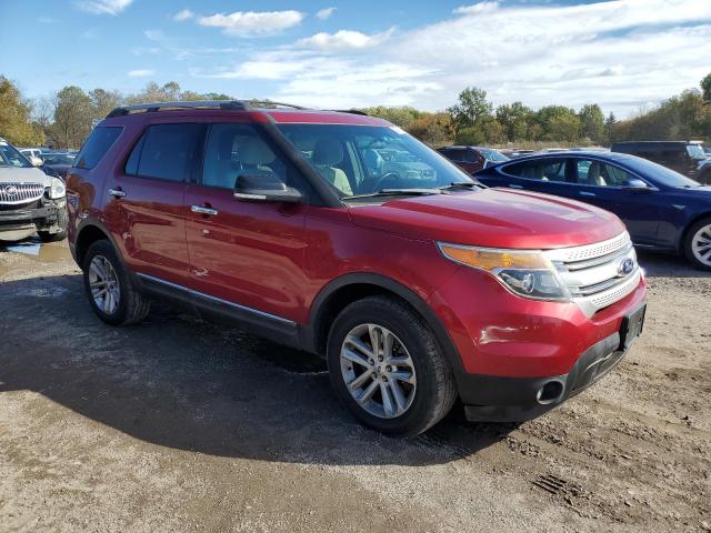 1FM5K8D87DGB60271 - 2013 FORD EXPLORER XLT RED photo 4