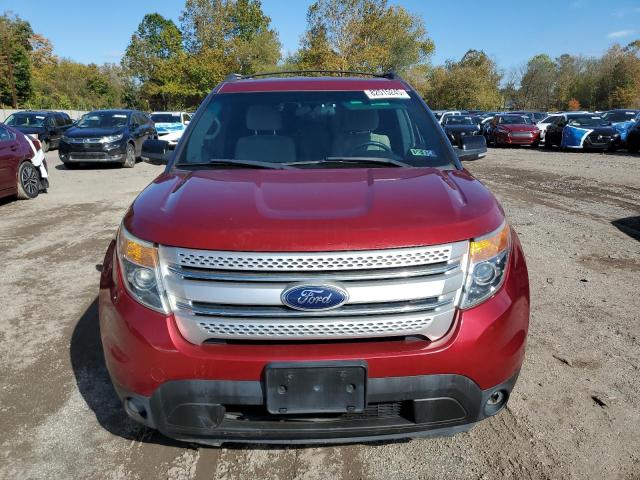 1FM5K8D87DGB60271 - 2013 FORD EXPLORER XLT RED photo 5