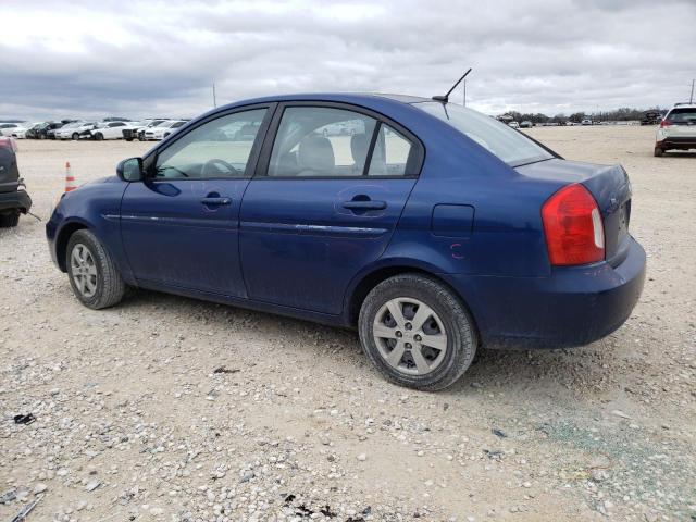 KMHCN4AC4BU613728 - 2011 HYUNDAI ACCENT GLS BLUE photo 2