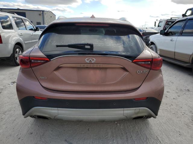 SJKCH5CRXHA032244 - 2017 INFINITI QX30 BASE PINK photo 6