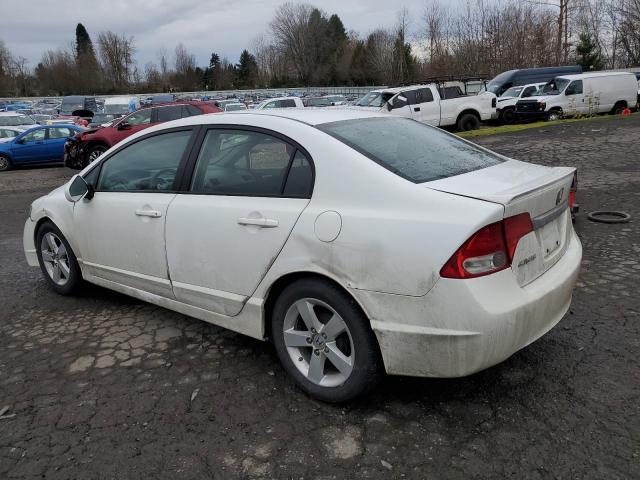 19XFA1F62AE004746 - 2010 HONDA CIVIC LX-S WHITE photo 2