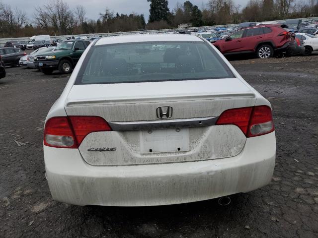 19XFA1F62AE004746 - 2010 HONDA CIVIC LX-S WHITE photo 6