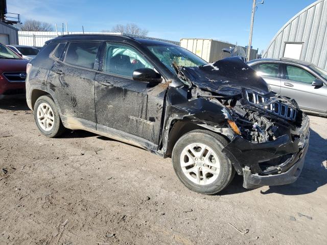 3C4NJCAB6JT204116 - 2018 JEEP COMPASS SPORT BLACK photo 4