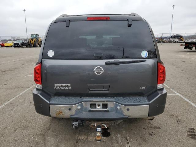 5N1AA08B44N702589 - 2004 NISSAN ARMADA SE GRAY photo 6