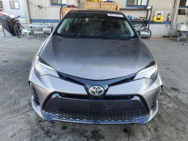 2T1BURHE6KC231141 - 2019 TOYOTA COROLLA L SILVER photo 5