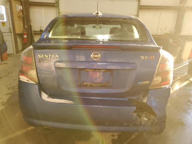 3N1BB6AP4AL687914 - 2010 NISSAN SENTRA SE-R BLUE photo 6