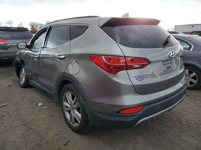 5XYZUDLA4DG067708 - 2013 HYUNDAI SANTA FE S GRAY photo 2