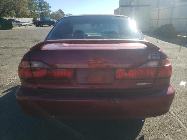 JHMCG5678YC022850 - 2000 HONDA ACCORD SE RED photo 6