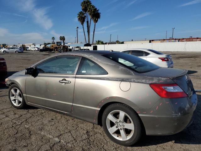 2HGFG12846H539015 - 2006 HONDA CIVIC EX GRAY photo 2