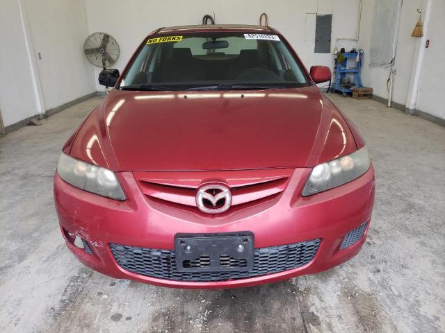 1YVHP80C575M62343 - 2007 MAZDA 6 I RED photo 5