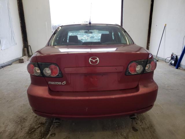 1YVHP80C575M62343 - 2007 MAZDA 6 I RED photo 6