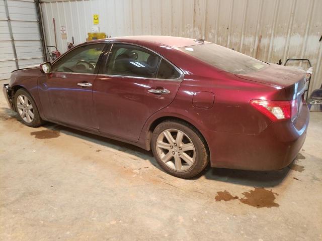 JTHBJ46G872098547 - 2007 LEXUS ES 350 RED photo 2