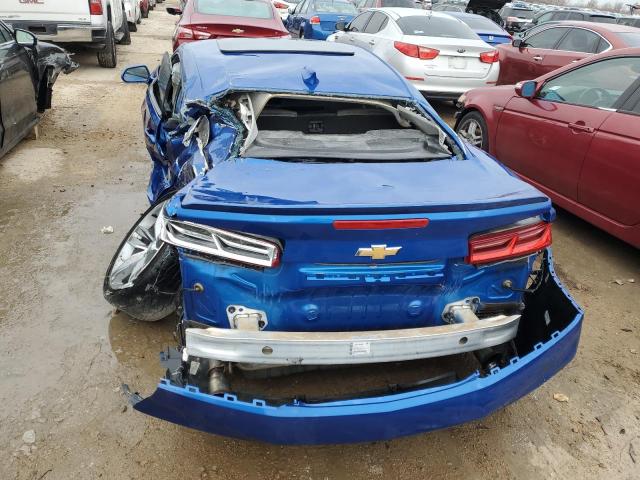 1G1FD1RS8G0186401 - 2016 CHEVROLET CAMARO LT BLUE photo 6