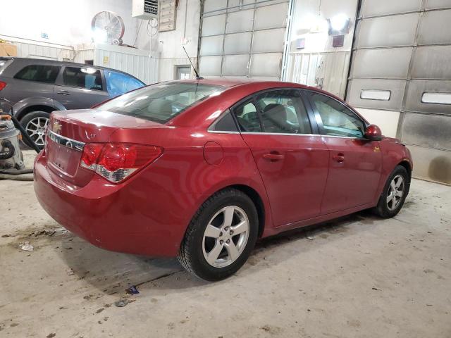 1G1PE5S97B7145855 - 2011 CHEVROLET CRUZE LT RED photo 3