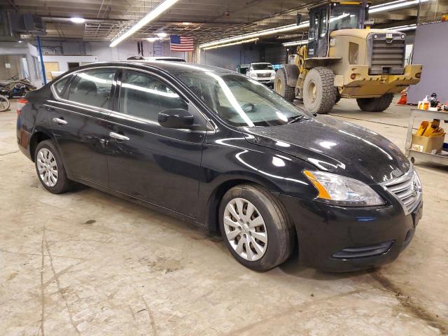 3N1AB7AP5EY200052 - 2014 NISSAN SENTRA S BLACK photo 4