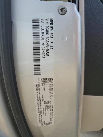 2C4RC1BG3NR196835 - 2022 CHRYSLER PACIFICA TOURING L 银色 照片 13