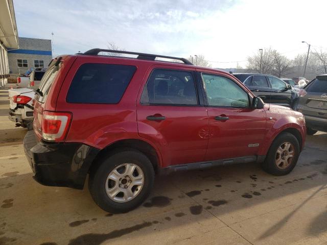 1FMCU93128KE59794 - 2008 FORD ESCAPE XLT RED photo 3