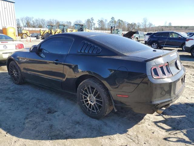 1ZVBP8AM4D5265529 - 2013 FORD MUSTANG BLACK photo 2