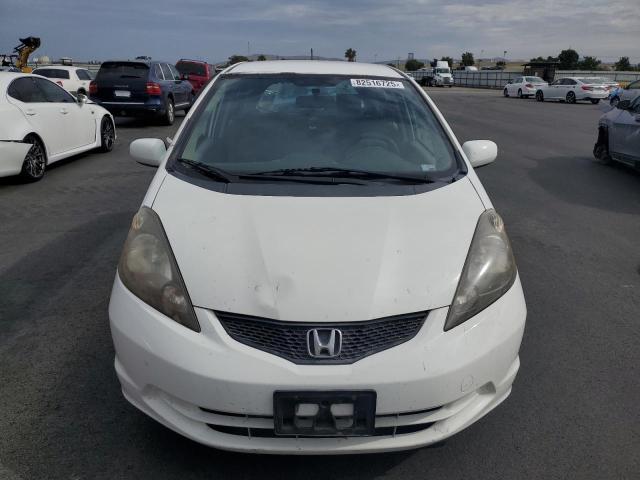 JHMGE8H35DC053924 - 2013 HONDA FIT WHITE photo 5