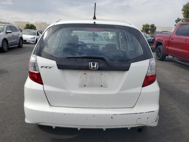 JHMGE8H35DC053924 - 2013 HONDA FIT WHITE photo 6