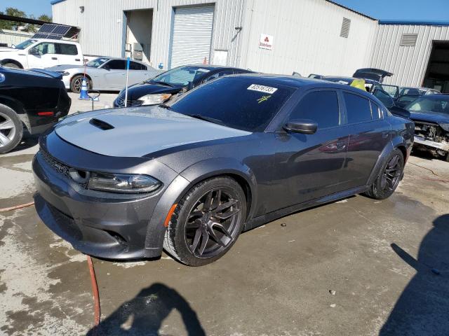 2C3CDXGJ8KH715992 - 2019 DODGE CHARGER SCAT PACK GRAY photo 1