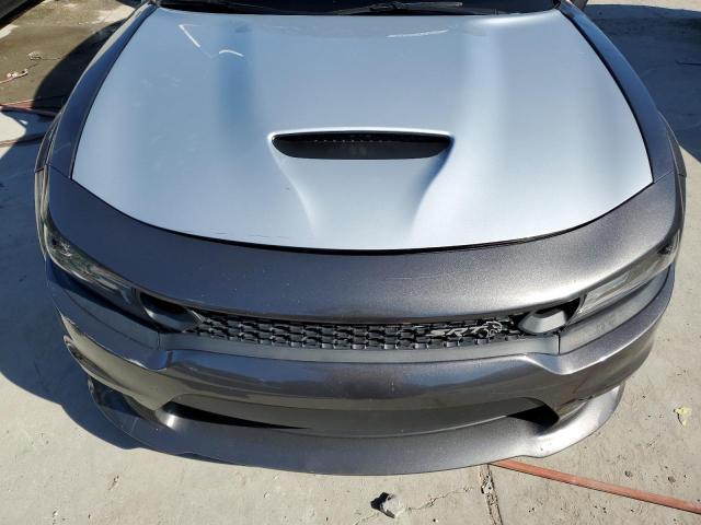 2C3CDXGJ8KH715992 - 2019 DODGE CHARGER SCAT PACK GRAY photo 11