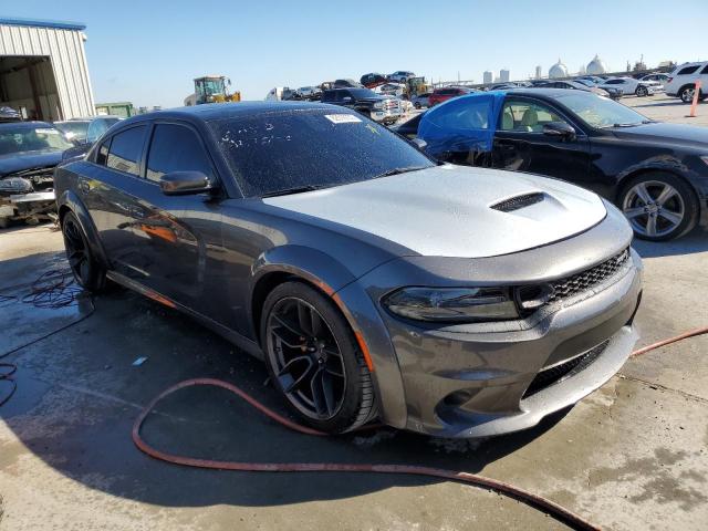 2C3CDXGJ8KH715992 - 2019 DODGE CHARGER SCAT PACK GRAY photo 4