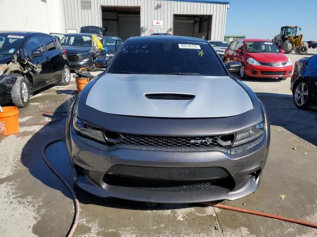2C3CDXGJ8KH715992 - 2019 DODGE CHARGER SCAT PACK GRAY photo 5
