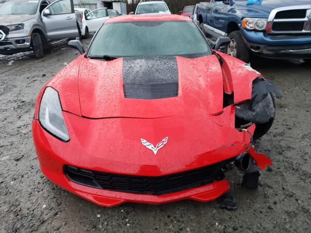 1G1YL2D75E5131957 - 2014 CHEVROLET CORVETTE STINGRAY Z51 3LT RED photo 5