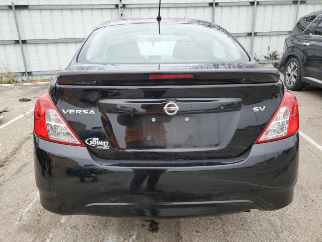 3N1CN7AP9KL841245 - 2019 NISSAN VERSA S BLACK photo 6