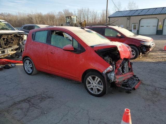 KL8CB6S97FC809243 - 2015 CHEVROLET SPARK LS RED photo 4