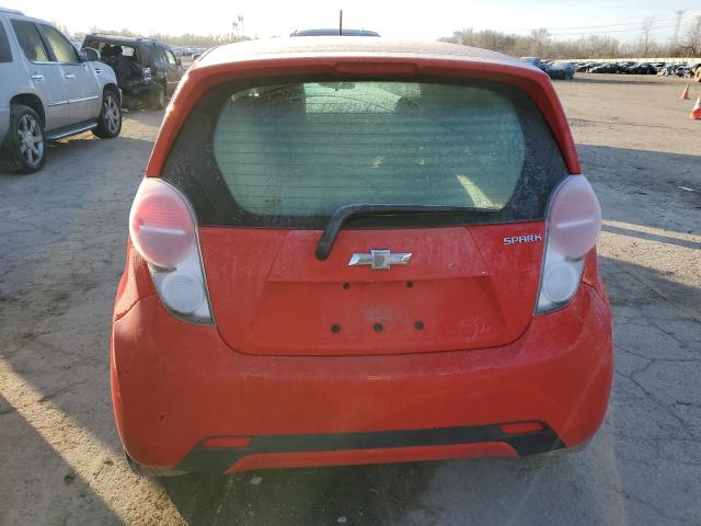 KL8CB6S97FC809243 - 2015 CHEVROLET SPARK LS RED photo 6