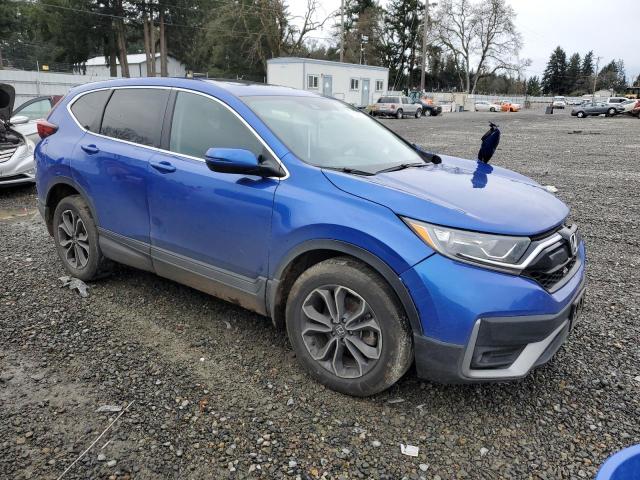 7FARW2H50NE018044 - 2022 HONDA CR-V EX BLUE photo 4