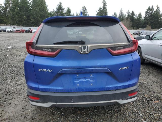 7FARW2H50NE018044 - 2022 HONDA CR-V EX BLUE photo 6