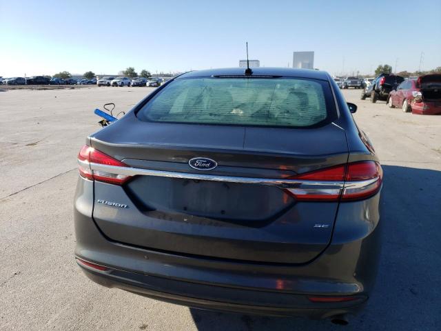 3FA6P0H75HR236667 - 2017 FORD FUSION SE GRAY photo 6